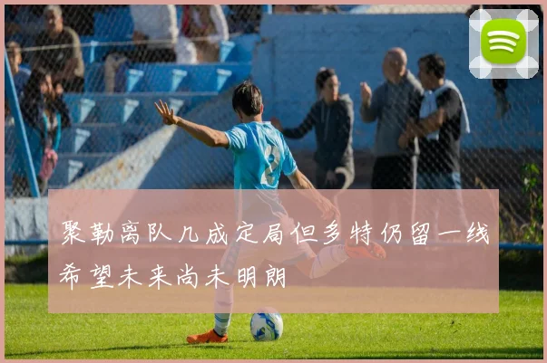 聚勒离队几成定局但多特仍留一线希望未来尚未明朗