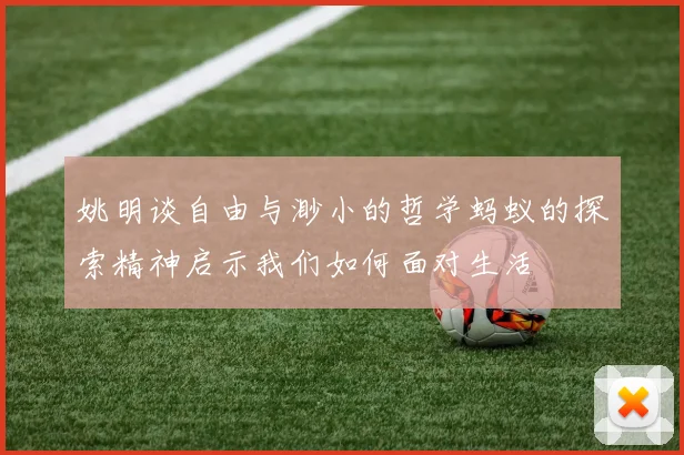 姚明谈自由与渺小的哲学蚂蚁的探索精神启示我们如何面对生活