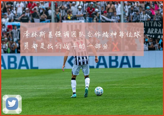 泽林斯基强调团队合作精神每位球员都是我们战斗的一部分